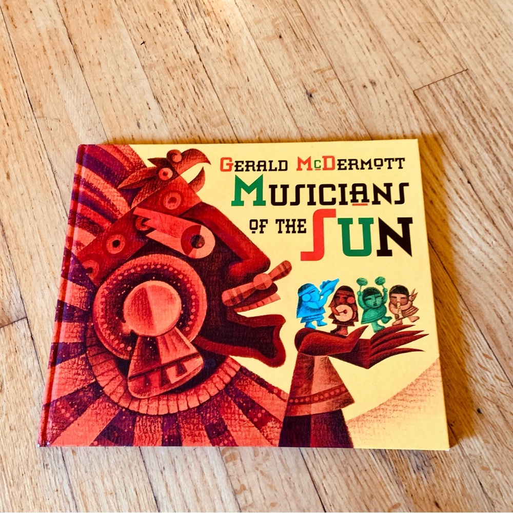 Gerald McDermott Musicians of the Sun SIGNED Aztec Myth HC Children's Book